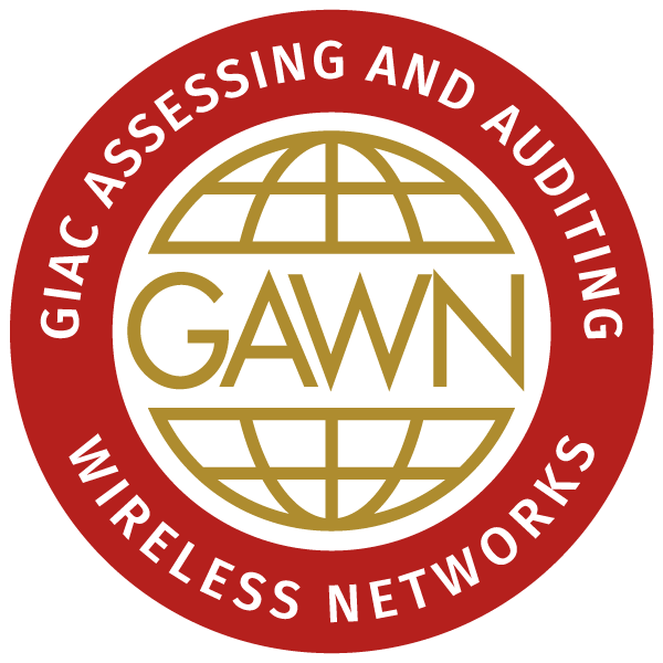 GIAC Assessing and Auditing Wireless Networks