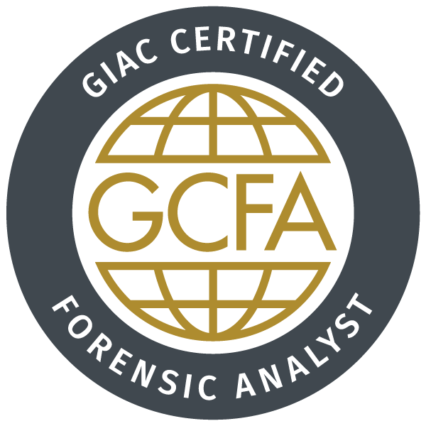GIAC Certified Forensic Analyst
