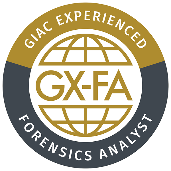 GIAC Forensic Analyst